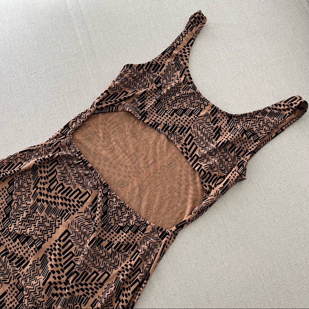 DOLCE VITA • Tribal Print Super Soft Backless Dress